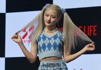 [포토] 신인 걸그룹 '키스 오브 라이프' 막내 '하늘'