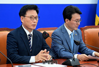 [포토] 발언하는 박광온 더불어민주당 원내대표