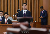 [포토] 인사말 하는 권영준 대법관 후보자