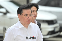 [포토] 공판 출석하는 유동규