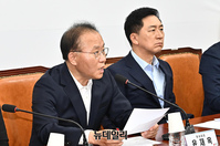 [포토] 최고위서 발언하는 윤재옥 국민의힘 원내대표