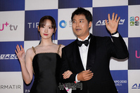 [포토] 청룡시리즈어워즈 윤아-전현무 '사회보러 왔어요'