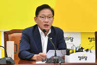 [포토] 발언하는 배진교 정의당 원내대표