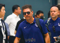 [포토] '아틀레티코 프리시즌' 한국 찾은 디에고 시메오네 감독