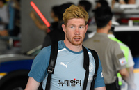 [포토] 맨시티 케빈 데브라위너 '덕배 한국왔다'