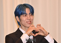 [포토] 인피니트 장동우, 강렬한 파란머리