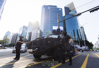 [포토] 출근길 시민안전 지키는 경찰특공대