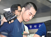 [포토] '서현역 칼부림' 검찰 송치되는 최원종