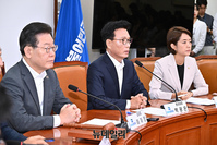 [포토] 최고위서 발언하는 박광온 더불어민주당 원내대표