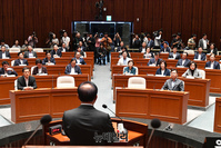 [포토] 모두발언 하는 윤재옥 국민의힘 원내대표