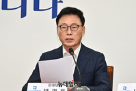 [포토] 최고위 참석한 박광온 민주당 원내대표