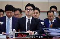 [포토] 법사위 출석한 한동훈 법무부 장관