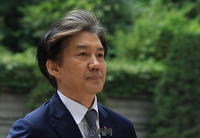 [포토] 항소심 출석하는 조국....'조민 기소'에 묵묵부답