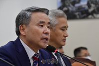 [포토] 답변하는 이종섭 국방부 장관