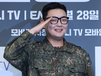 [포토] 일병 달고 신병2로 복귀하는 김민호 