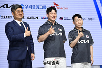 [포토] 스트리트 파이터 V 국가대표팀 'KO승 받아 올게요'