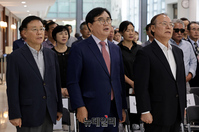 [포토] 동북아외교안보포럼, 국가보안법 강연 맡은 '유동열-김학성-남주홍'