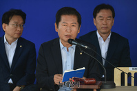 [포토] 농성장 최고위서 발언하는 정청래