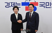 [포토] 김기현 국민의힘 대표 찾은 양향자 한국의희망 공동대표