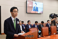 [포토] 인사말 하는 방문규 산업통상자원부 장관 후보자