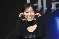 [포토] 데블스 플랜 이혜성, 귀여운 볼하트 