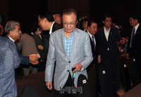 [포토] 평양공동선언 5주년 기념식 참석한 이해찬 상임고문