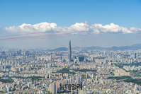 [포토] '국군의날' 하늘 수놓는 우리공군 전투기