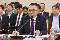 [포토] 국감 출석한 황주호 한국수력원자력 사장 