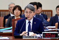 [포토] 국정감사 출석한 유희동 기상청장