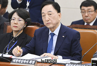 [포토] 2023 국감 출석한 김철수 대한적십자사 회장 