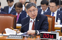 [포토] 농해수위 종합감사, 답변하는 김종욱 해경청장