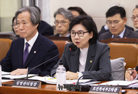 [포토] 질의에 답하는 지영미 질병관리청장