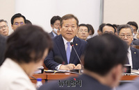 [포토] 행안위 종합감사, 답변하는 이상민 행안부 장관 