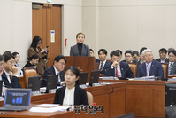 [포토] 2023 국정감사, 답변하는 김가연 트위터코리아 상무 