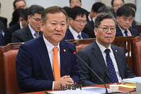 [포토] 국회 출석한 이상민 행정안전부 장관