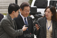 [포토] 공판 출석하는 이재명 민주당 대표