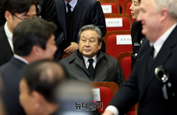 [포토] 김영삼 대통령 추모식 참석한 김무성 전 의원