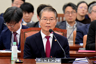 [포토] 국회 환노위 출석한 조규홍 보건복지부 장관