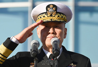 [포토] 김명수 신임 합참의장 취임