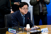 [포토] 모두발언 하는 홍익표 민주당 원내대표