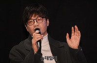 [포토] '학전 어게인' 프로젝트 기자회견, 인사말하는 박학기 