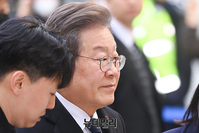 [포토] '공직선거법 위반' 공판 출석하는 이재명