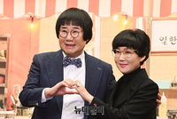 [포토] 깐죽포차 최양락·팽현숙 '사장과 주방장'