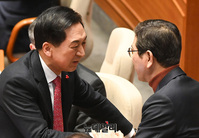 [포토] 본회의 모습 드러낸 김기현 전 대표