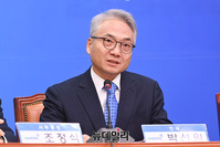 [포토] '영입인재 4호' 박선원 전 국정원 1차장