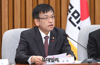 [포토] 당·정협의회, 인사말하는 최상목 경제부총리 