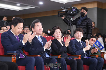 [포토] 양향자 출판기념회 참석한 금태섭·이낙연·이준석