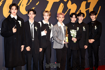 [포토] 템페스트, 퍼스트브랜드 남자아이돌 대상 2관왕