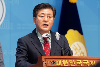 [포토] '미래대연합 창당' 기자회견하는 박원석 전 의원