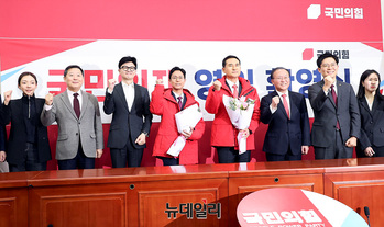 [포토] 국민의힘 국민인재 영입 환영식 